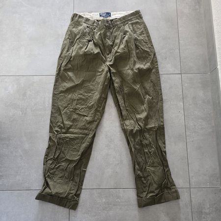 Polo Ralph Lauren Hammond Pant Khaki Size 34/30 100% Cotton