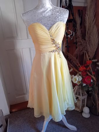 Robe coktail à strass 34-36