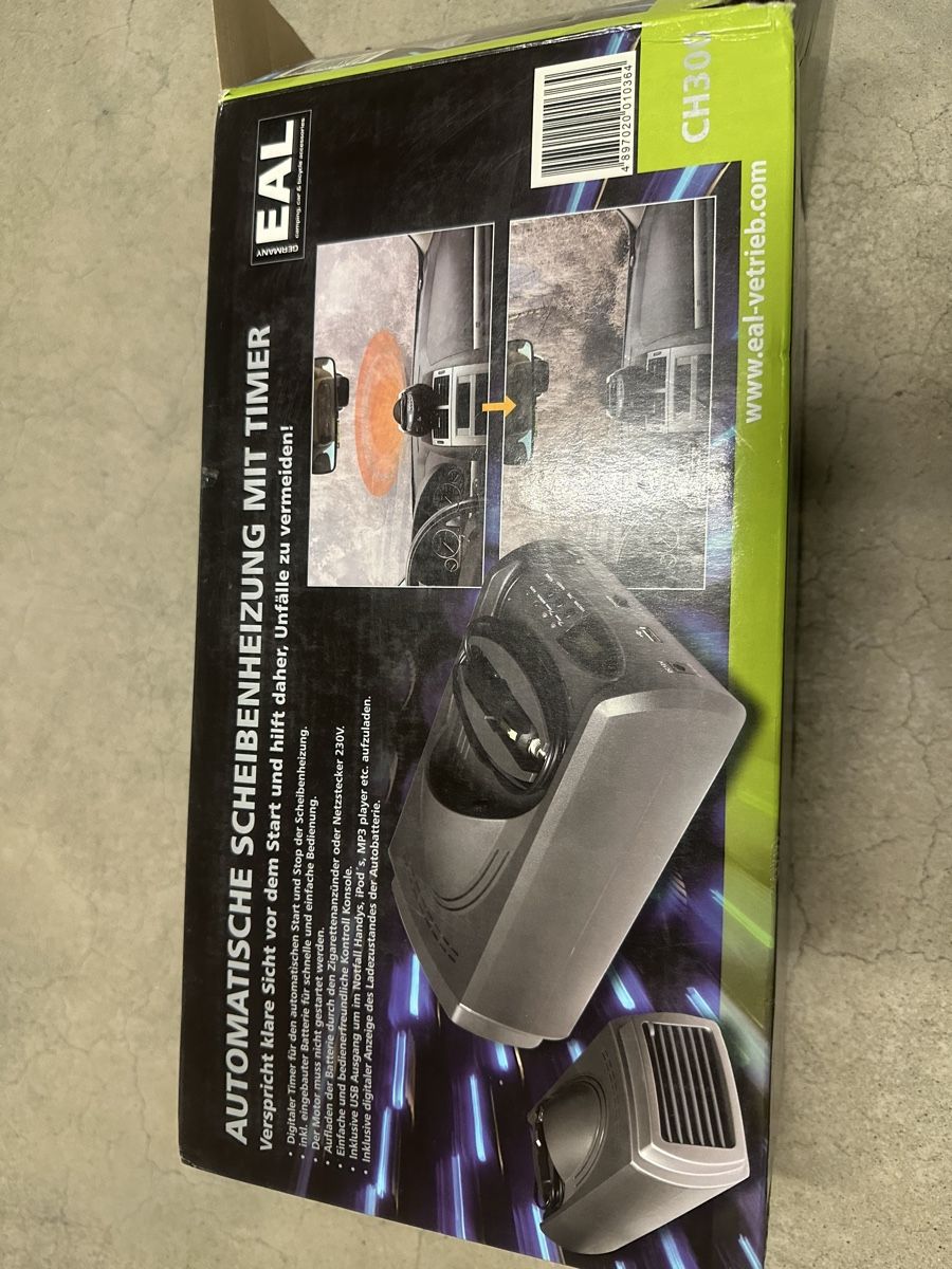 Heizgeräte: : Digitaler Auto-Heizlüfter / Defroster 12V mit Timer  – Neu und originalverpackt aus Oftringen von Breza22 4