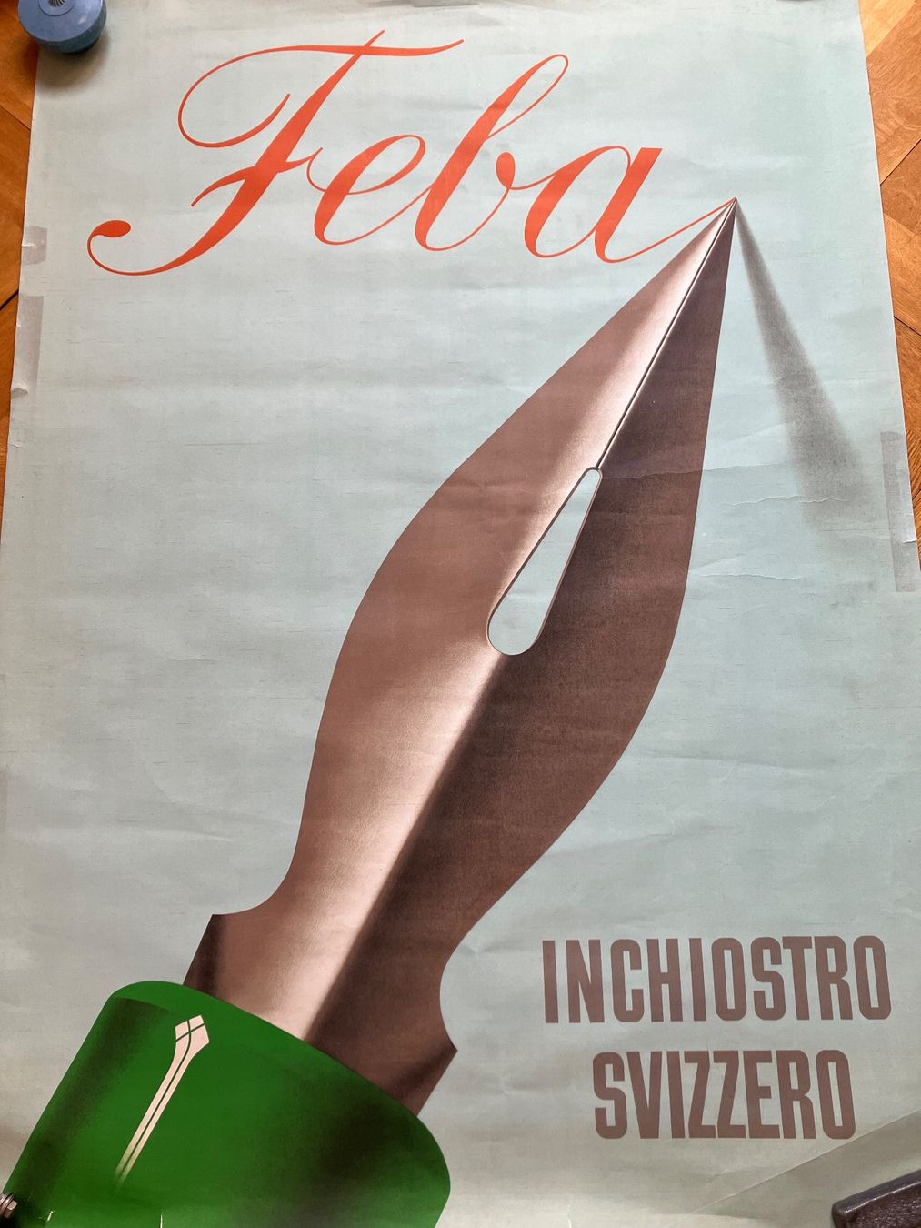 Foto & Immagini: Plakat Feba Peter Birkhäuser 1941 – Usato da Basel venduto da papageientulpe