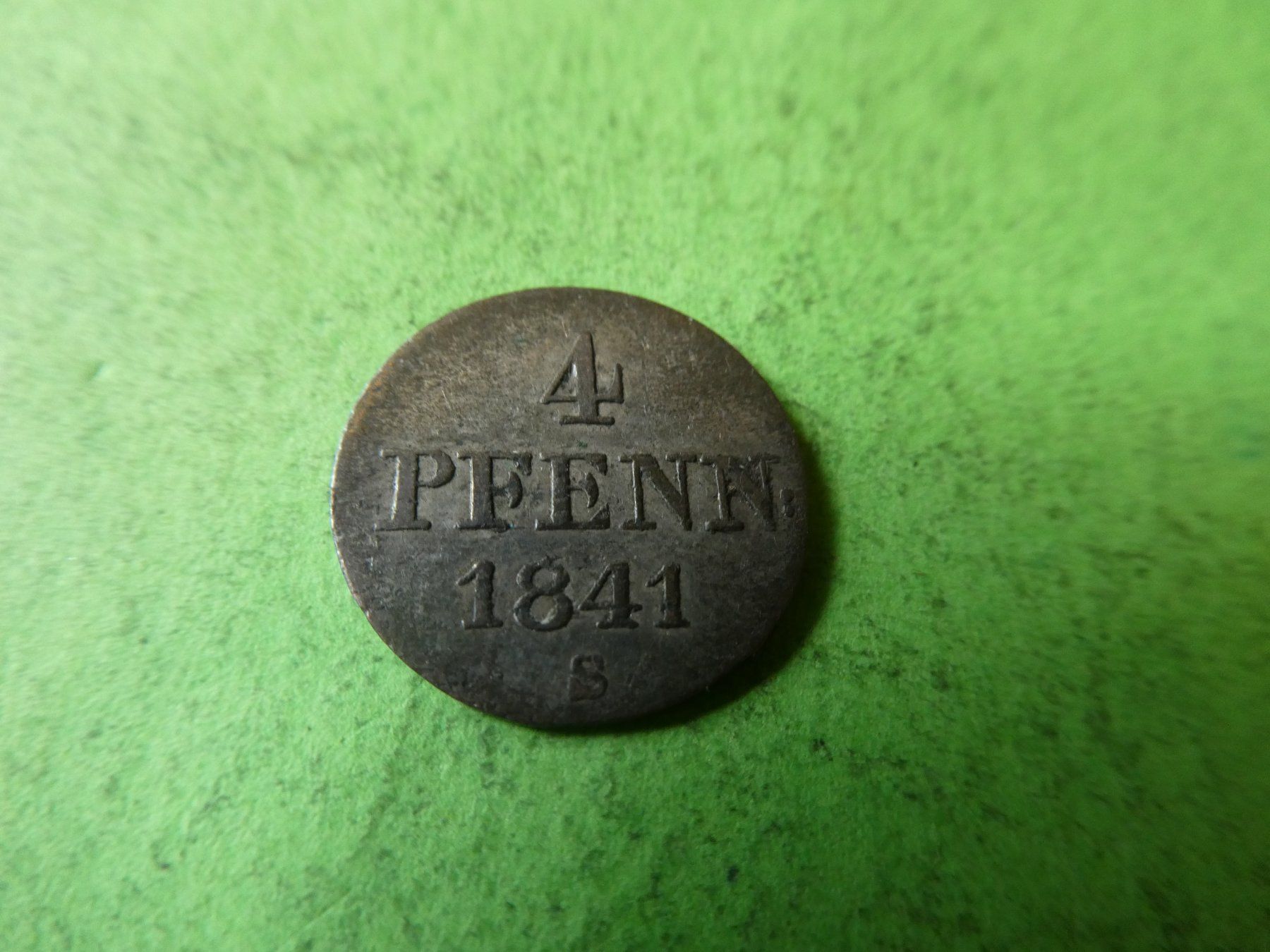 Toutes les monnaies: Hannover 1841, 4 Pfennig – D'occasion à Hinterforst par Rohusri 1
