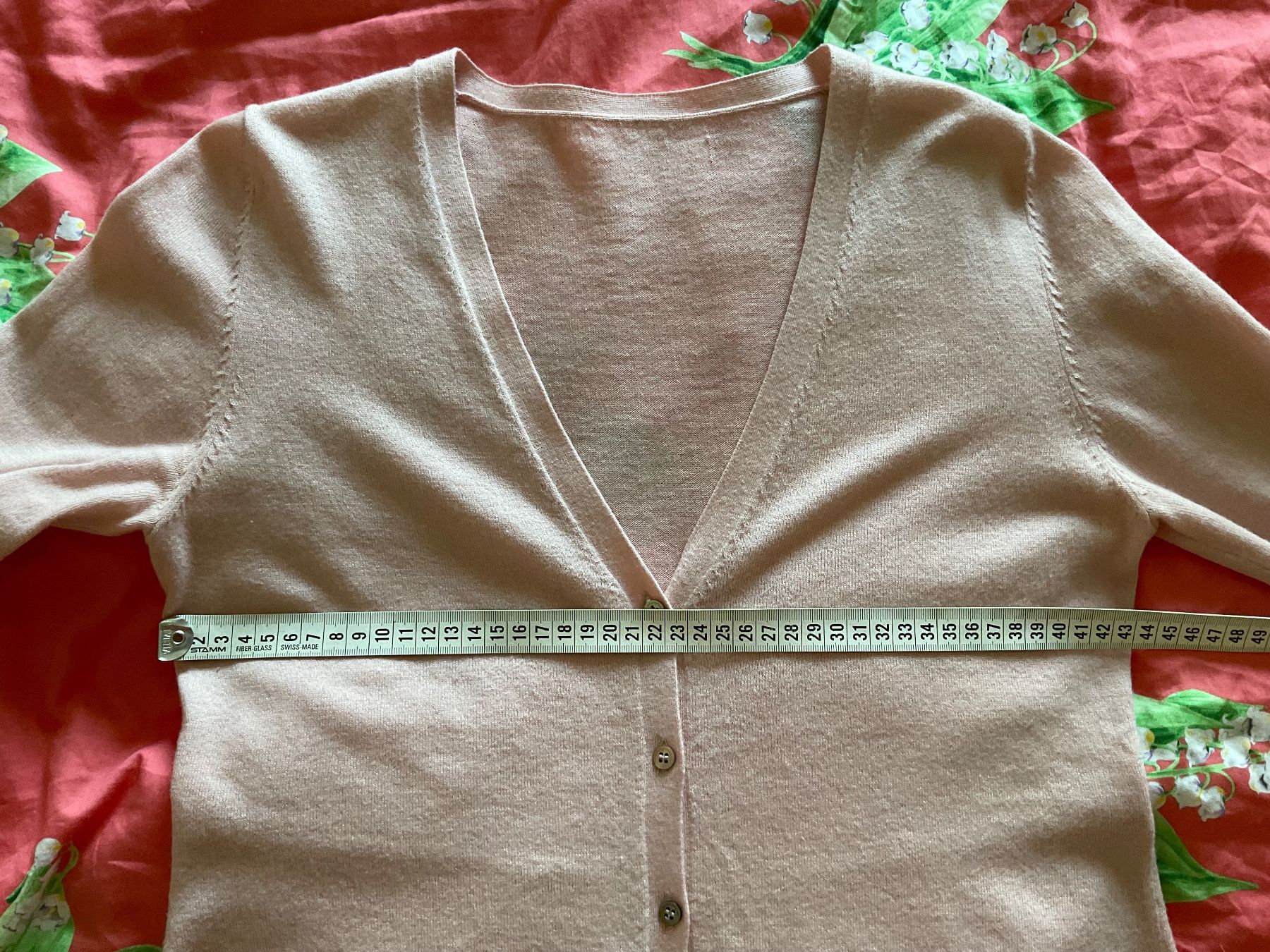Hemisphere Giacche: HEMISPHERE Kaschmir Strickjacke Gr S rosa – Usato da Urdorf venduto da alda02 5