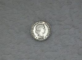 5 centimes/Rappen 1908 ABART
