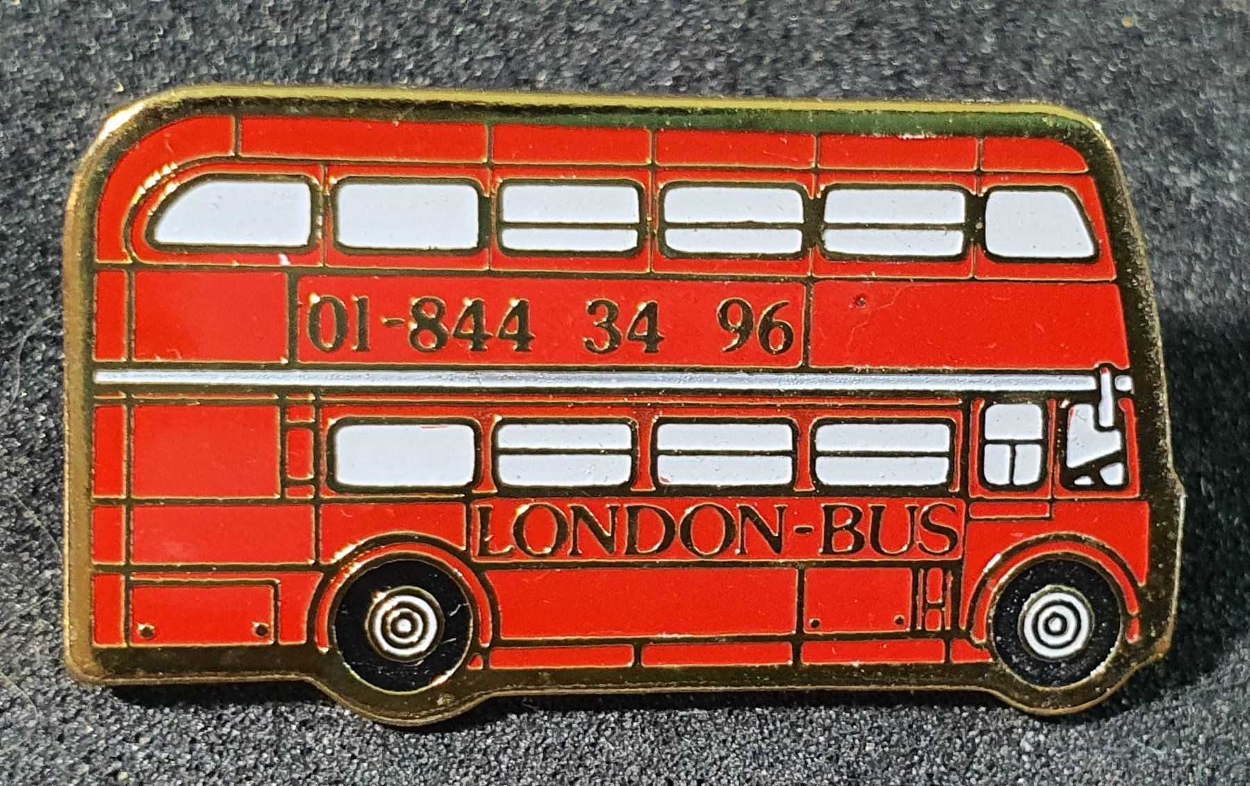 Baukästen: BB124 - Pin Alter London Bus Doppeldecker 01 844 34 96 – Gebraucht aus Reinach BL von Boston-Verkauf