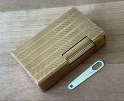 restauriertes original Vintage S.T. Dupont Ligne 1 Feuerzeug