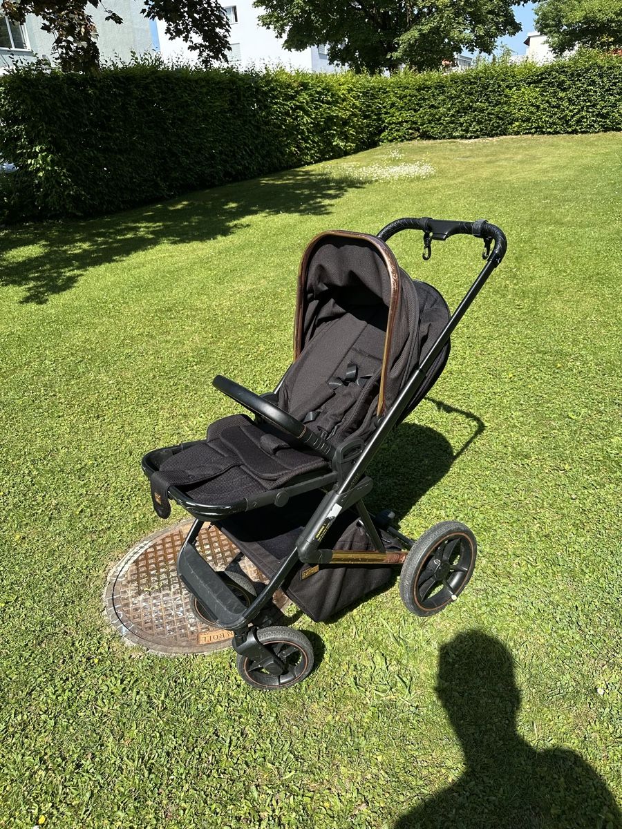 Kinderwagen: Moon Style Kinderwagen mit Babyschale – Gebraucht aus Thun von Ningja_88