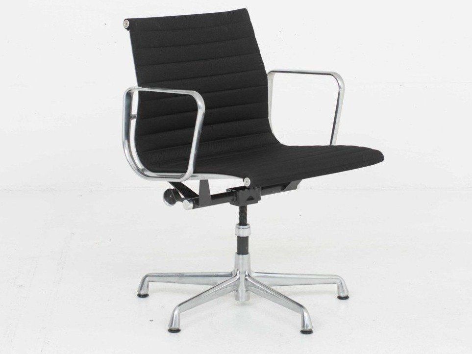 Herman Miller Chaises: Herman Miller Eames EA 117 Bürostuhl, Schwarz, Aluminium pol – D'occasion à Zürich par STUZH38 4