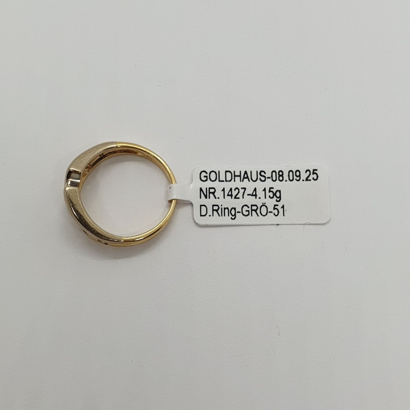 Anelli: Echt 18K Gold - 7x Diamant Ring – Usato da Luzern venduto da Luzern-Goldhaus 3