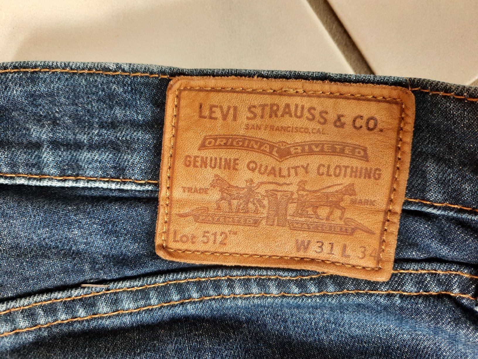 Levi's Jeans: LEVI'S 512   W 31  L 34 – Usato da Le Locle venduto da marylise01 3