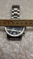 Fossil Herrenuhr, Chronograph, Edelstahl