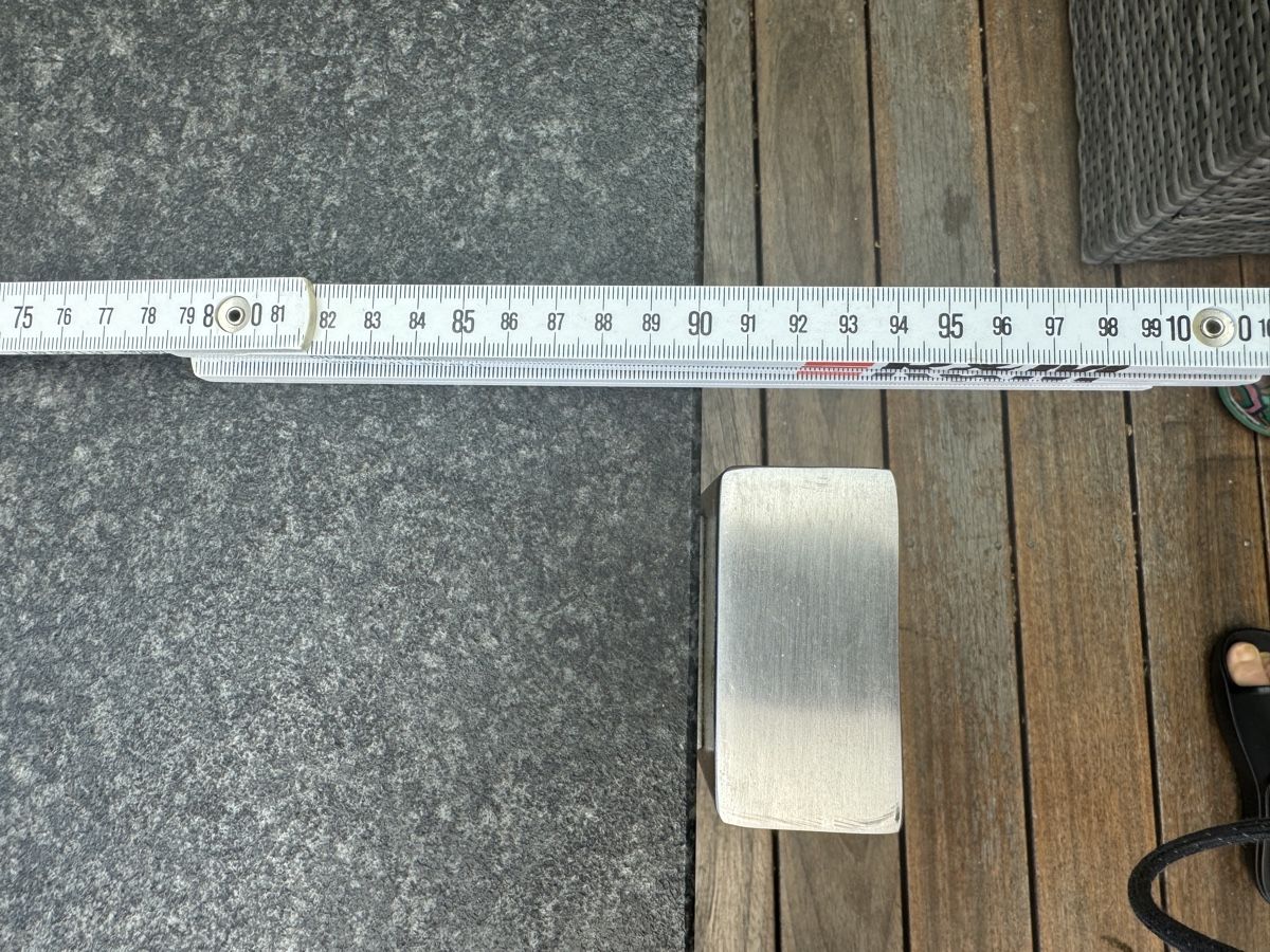 Tavoli: Gartentisch Granit massiv 320 x 90  – Usato da Mörigen venduto da Kummer1 6