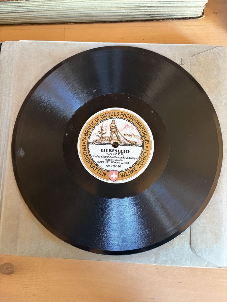 Dischi in vinile: Sammlung Schellackplatten in Alben, gemischte Auswahl – Usato da Oberglatt ZH venduto da sibsy01 2