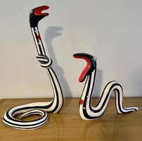Nilco Pagen Pop Art Stehende Schlange u. Moving Snake Design