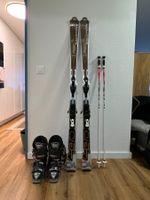 Komplett Skiset -Salomon Ski -Lowa Skischuhe -Skistöcke