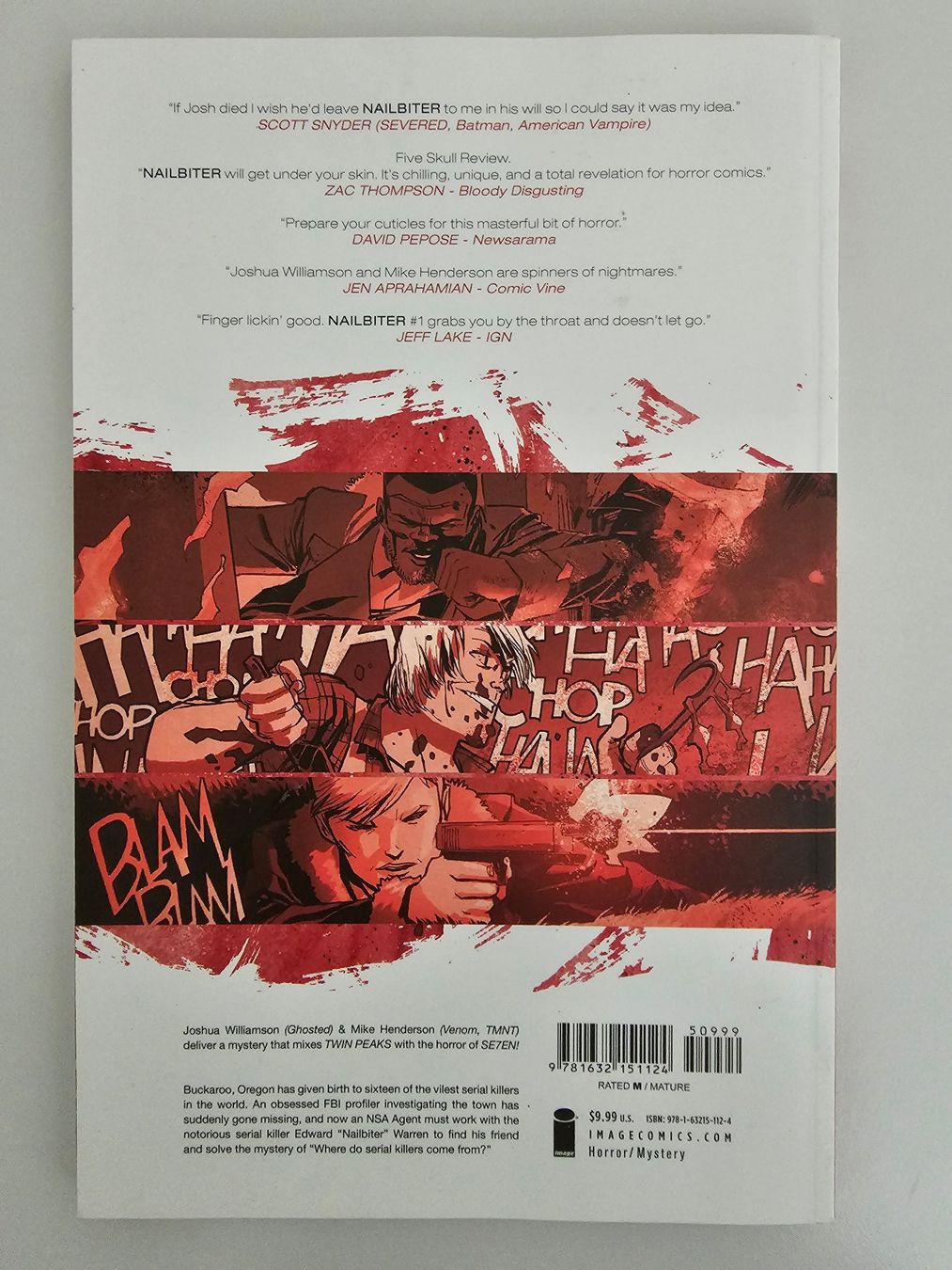 Fumetti: Nailbiter volume 1. Image Comics. English – Usato da Rüschlikon venduto da lordgara 1