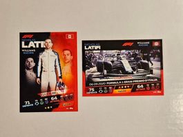Nicholas Latifi Topps Turbo Attax 2021 Williams Racing