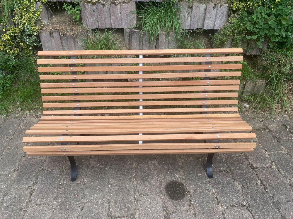 Geschwungene Gartenbank NEU HOLZLATTE Kaufen auf Ricardo
