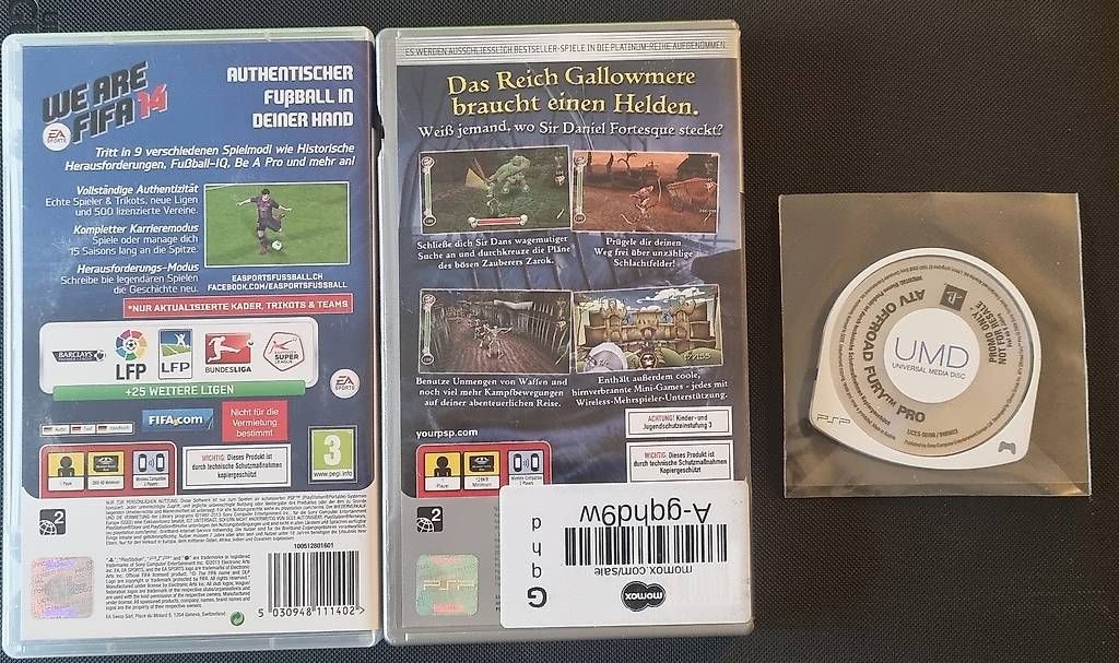 Spiele: 6×PSP Games – Gebraucht aus Oberbipp von ret_6hxb 1