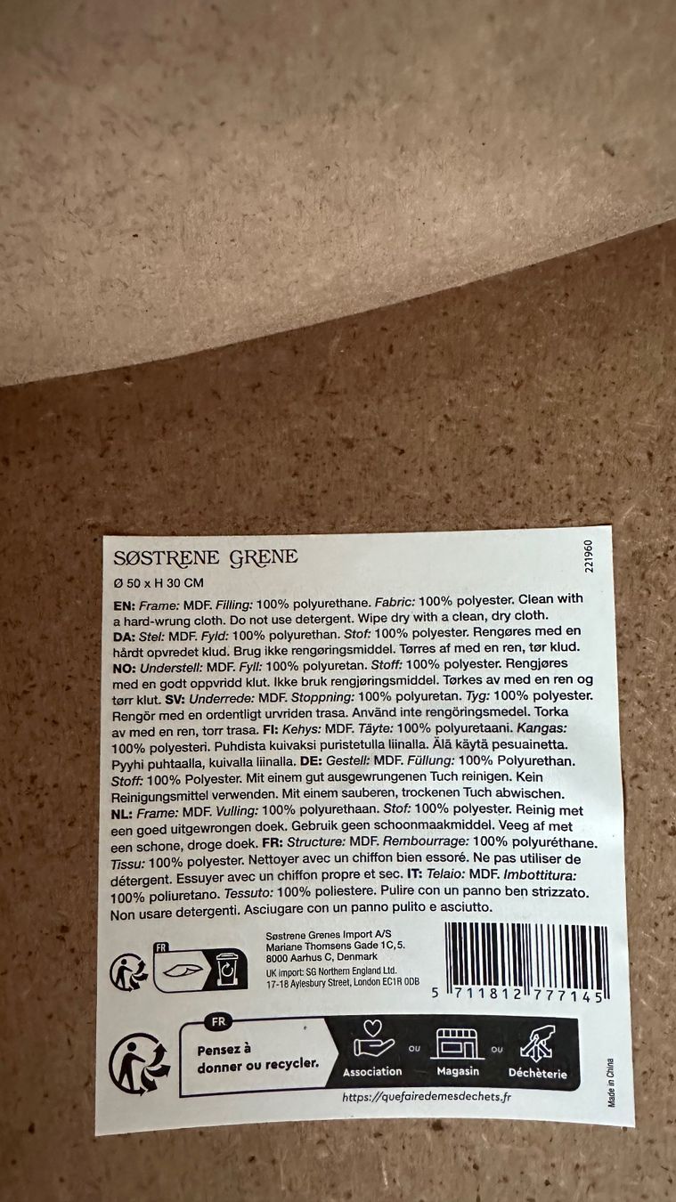 Sgabelli: Hocker SØSTRENE GRENE 2er Set – Nuovo (secondo la descrizione) da Bassersdorf venduto da Gramel 6