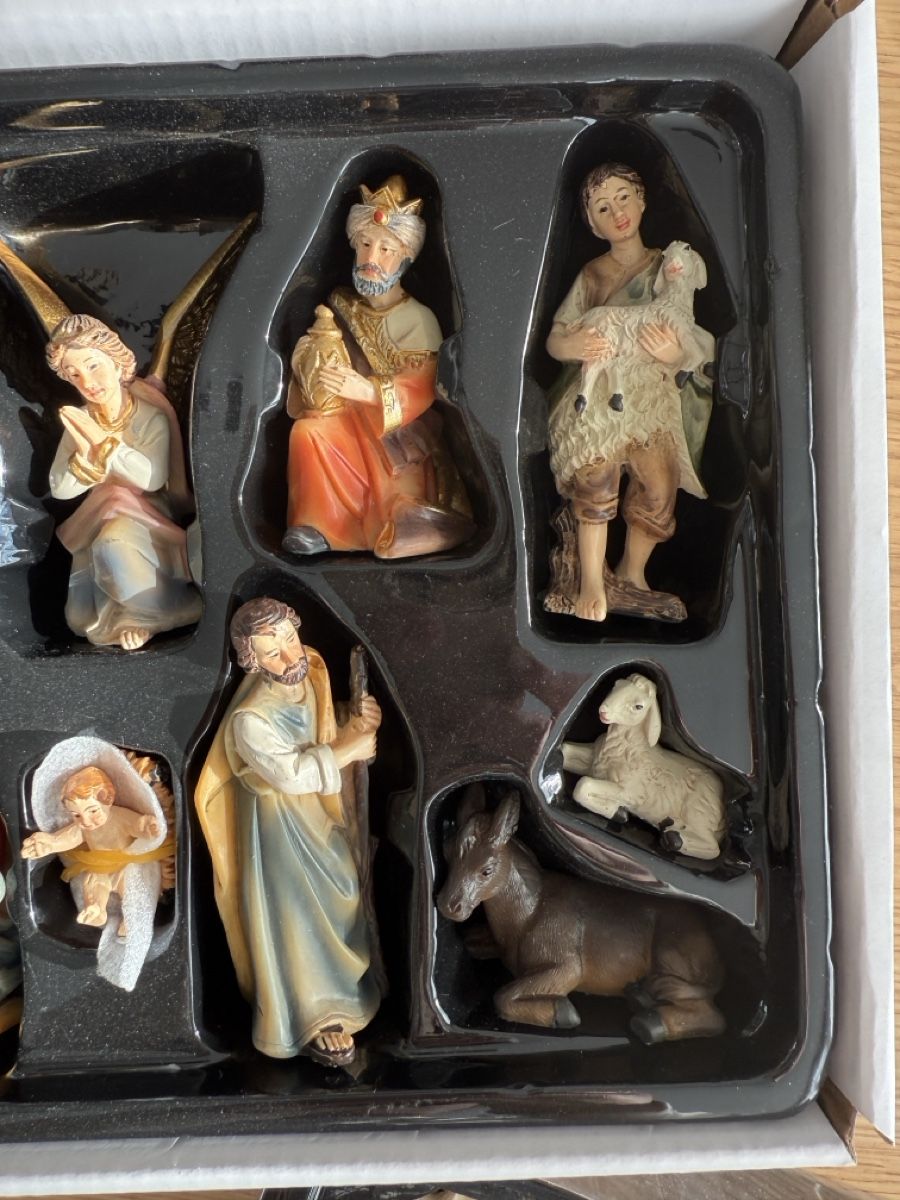 Statuette: Weihnachtskrippenfiguren NEU – Nuovo e nell'imballaggio originale da Sarmenstorf venduto da Nathaliie_21 2