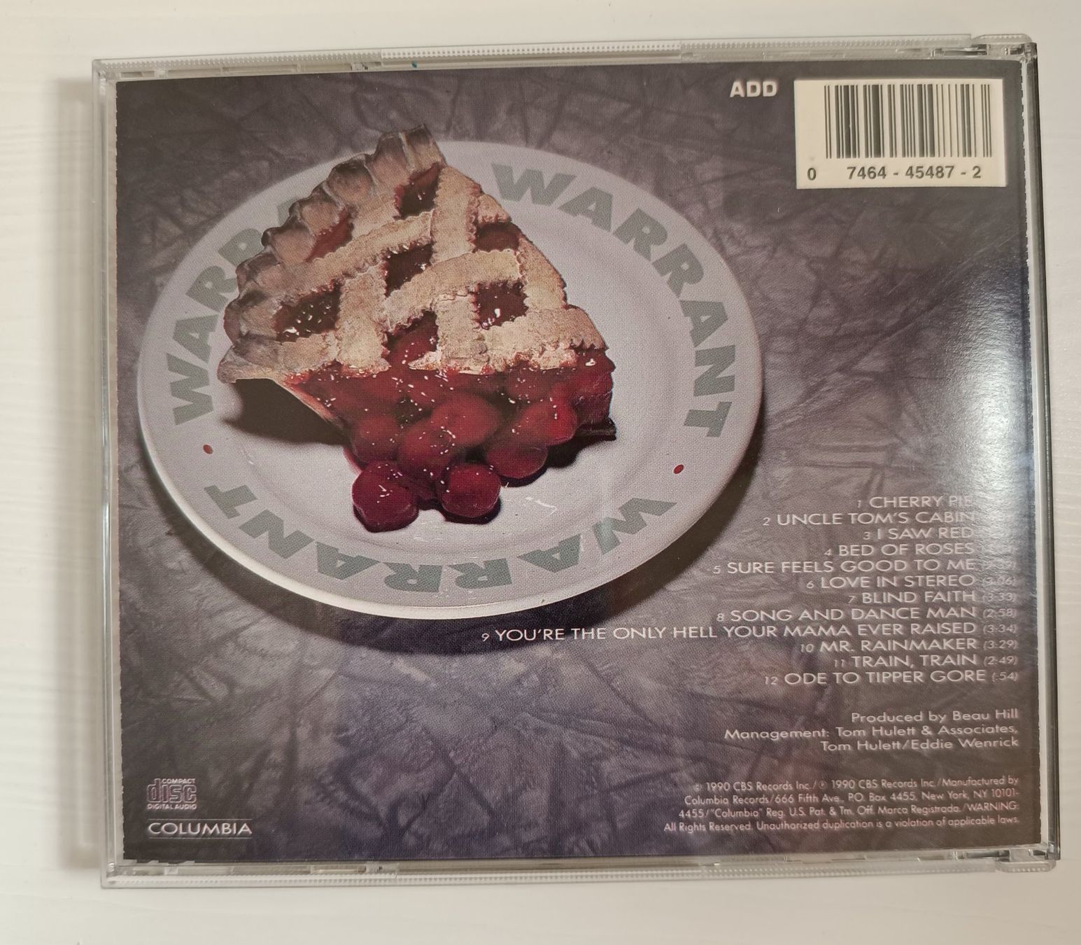 CD: Warrant Cherry Pie CD 1990 – Usato da Genève venduto da luismmr_cu 1