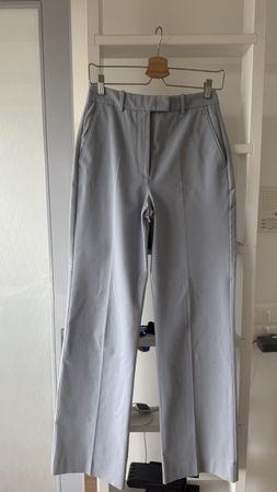 Reiss Pale Blue Trousers - UK 8 - Flattering Fit!
