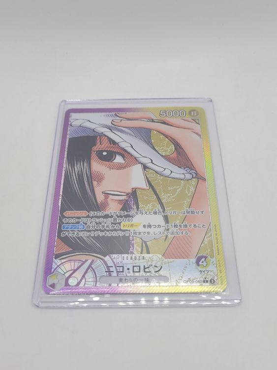 One Piece Card Game OP03-003 Nico Robin Leader! Alt Art (Neu (gemäss ...