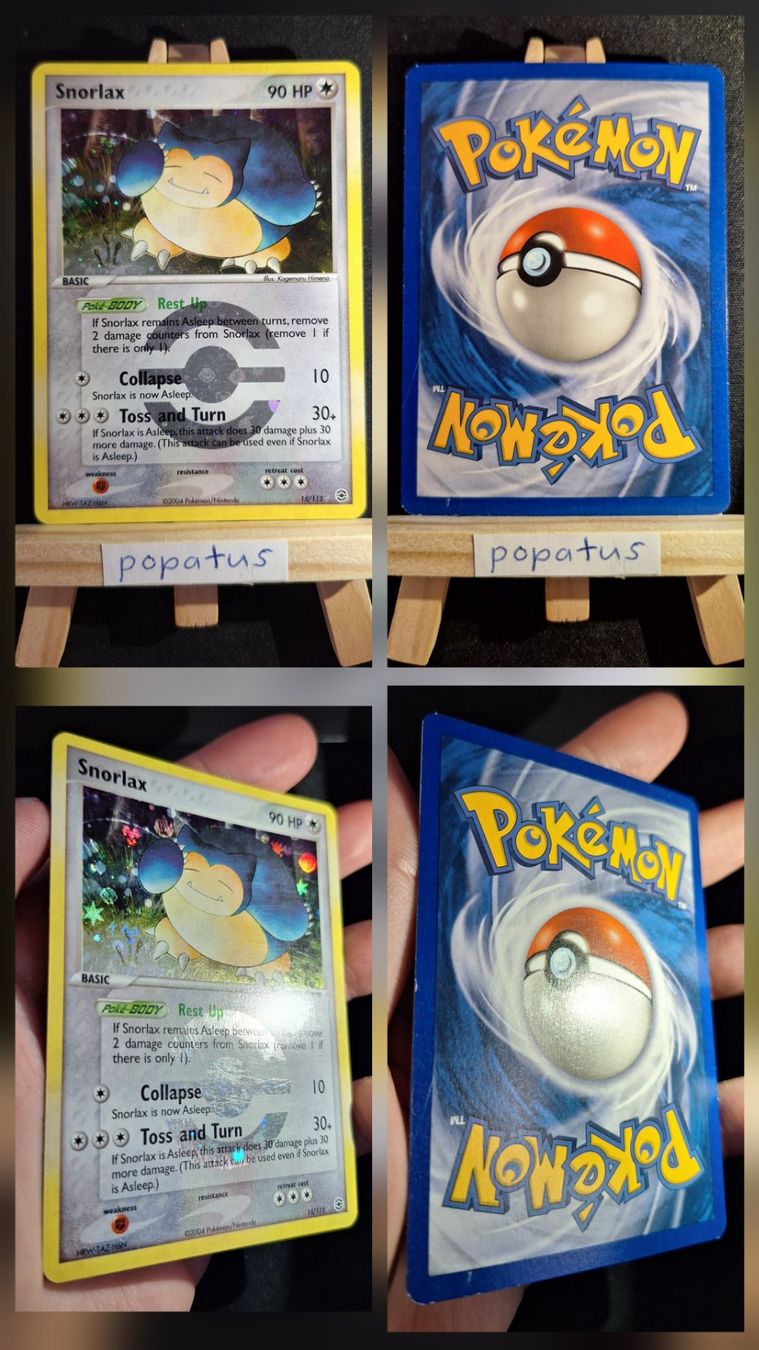 Pokémon Cartes à collectionner: Snorlax Reverse (FL 15) | ENG | EX FireRed & LeafGreen – D'occasion à Andwil SG par popatus