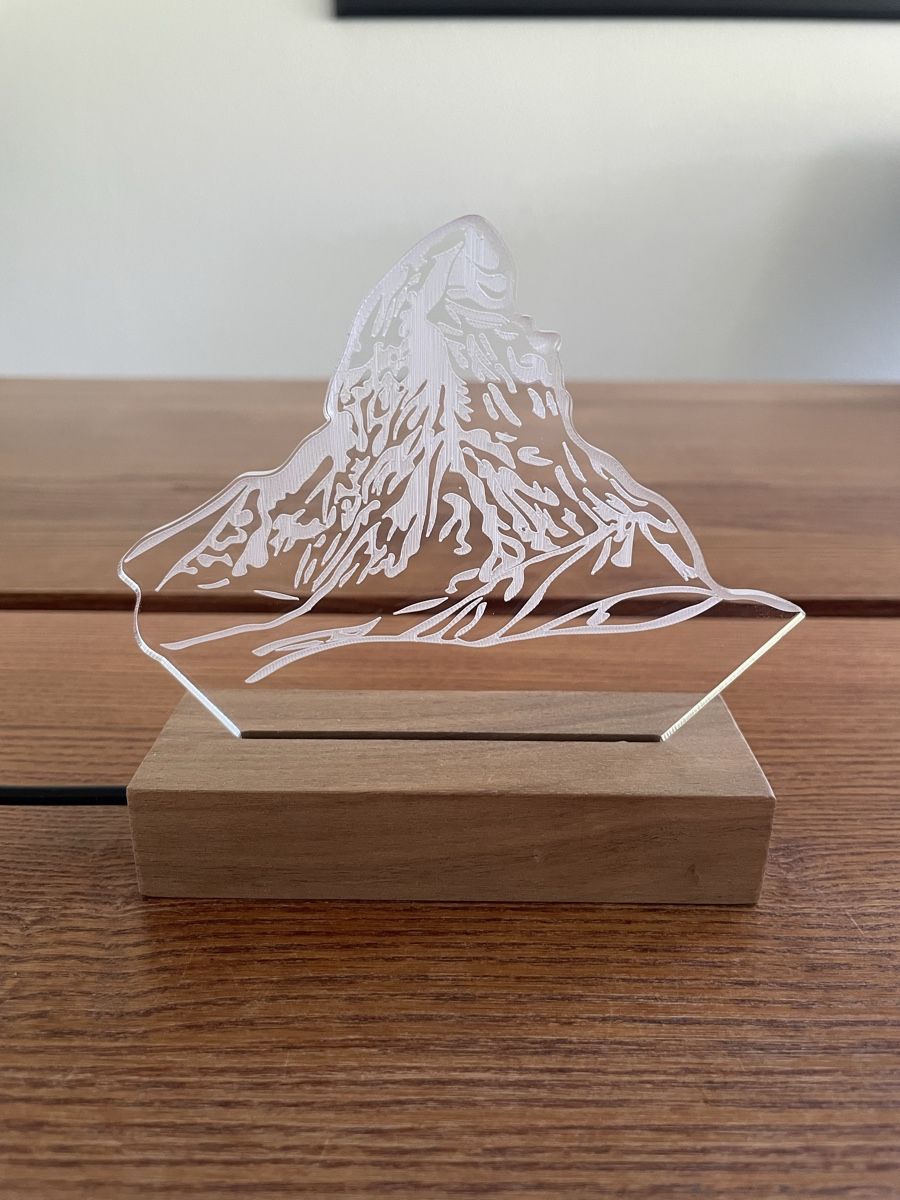 Lampade: Tischlampe Matterhorn – Usato da Hüniken venduto da Skarface85