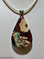 Opal Anhänger / Boulderopal aus Yowah-Australien