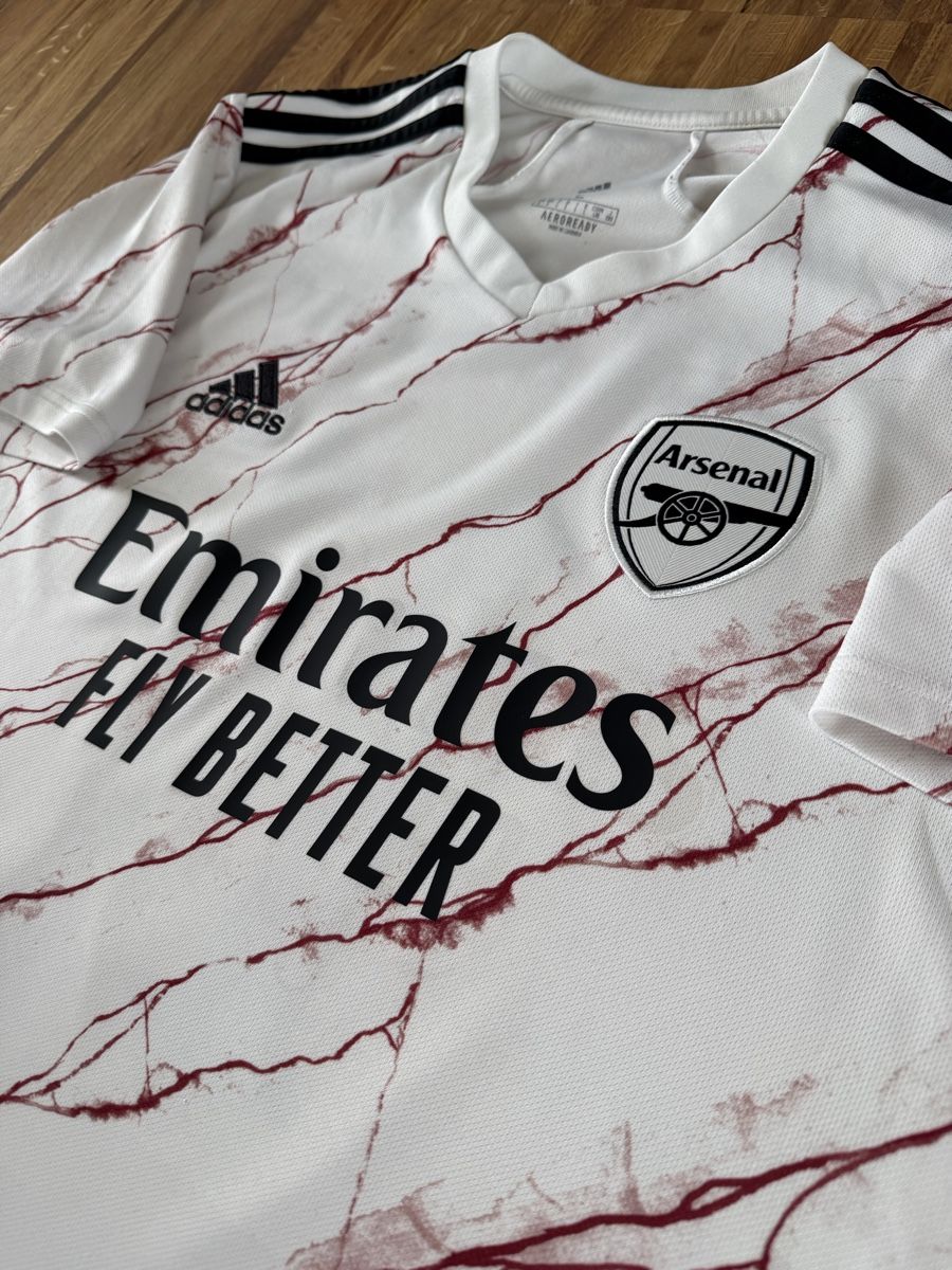 Adidas Canottiere & Pantaloni: Original Odegaard Arsenal 2020/21 Trikot L – Usato da Burgdorf venduto da Shirtsy 3