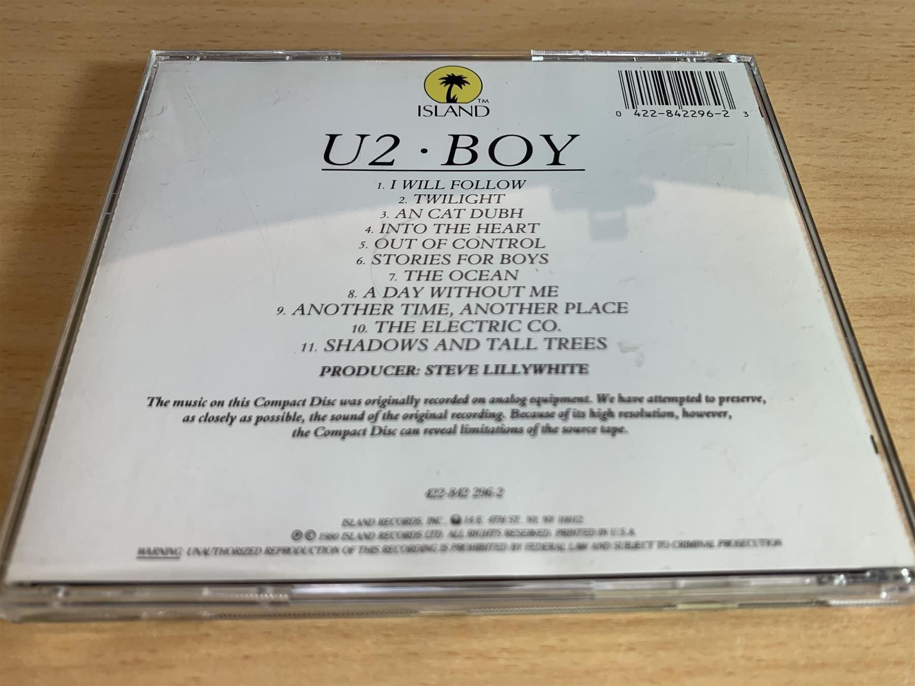 CD: U2 – Boy – Usato da Rikon im Tösstal venduto da Alpenmutz 1