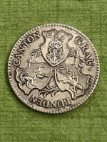 Kanton Graubünden Silber Münze 0.900