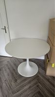 Runder Tisch weiss Ø ca. 100 cm guter Zustand