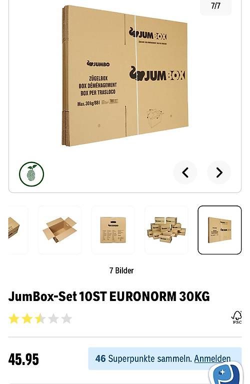 Kartons: Umzugskartons  – Neu und originalverpackt aus Grenchen von mir_7d6m 2