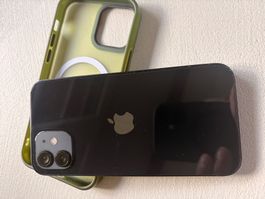 Apple iPhone 12, black, 64GB, Akkur 85%