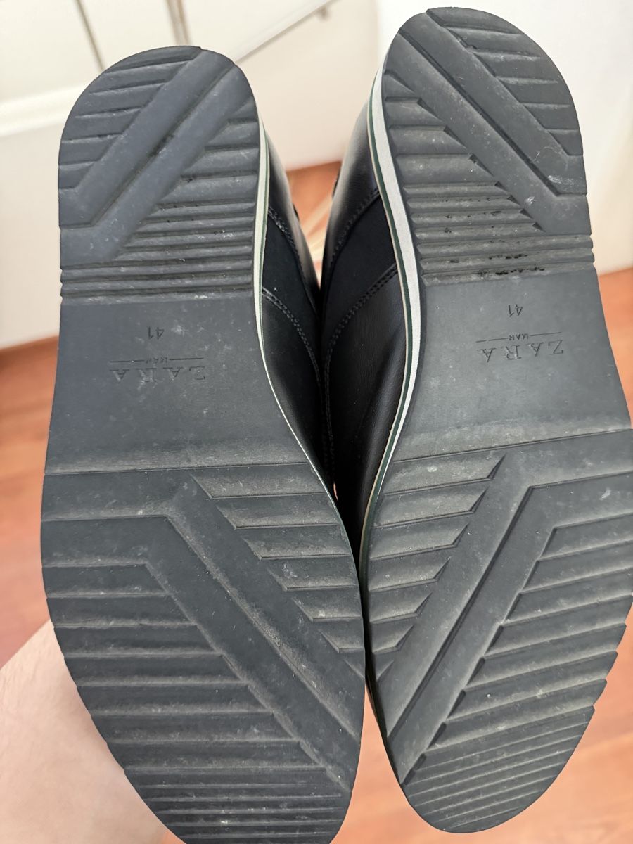 Scarpe da uomo: Zara Herren Leder Schuhe EU41 Schwarz – Usato da Dänikon ZH venduto da RAFIMIKI 4