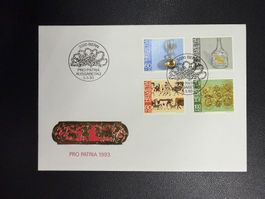 Pro Patria 1993 FDC