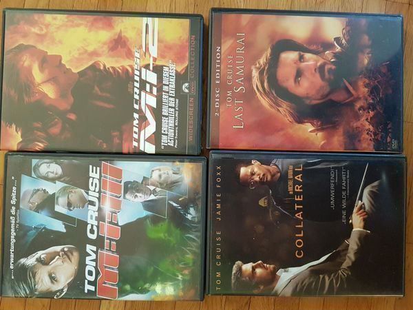 Tutti i DVDs: 4 x Tom Cruise – Usato da Oberengstringen venduto da Sheera7