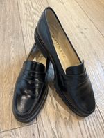 Brunate Loafer Schuhe schwarz Leder Grösse 38 neuwertig