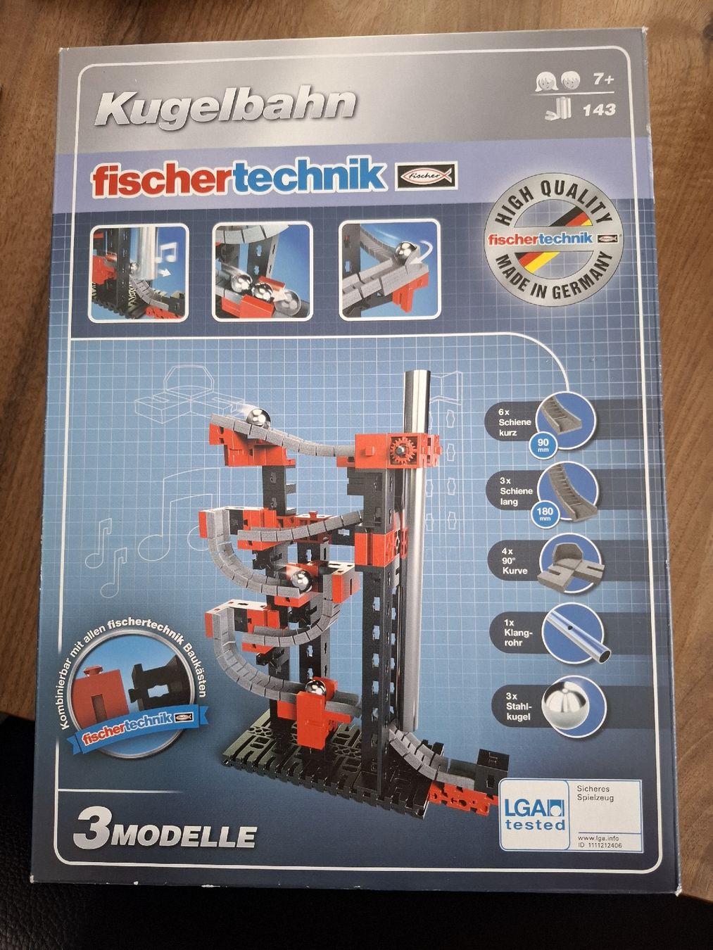 Fischer Kit di costruzioni: fischertechnik Kugelbahn Dynamic XL mit OVP-Zubehör – Nuovo (secondo la descrizione) da Brunnen venduto da Fasan72 3