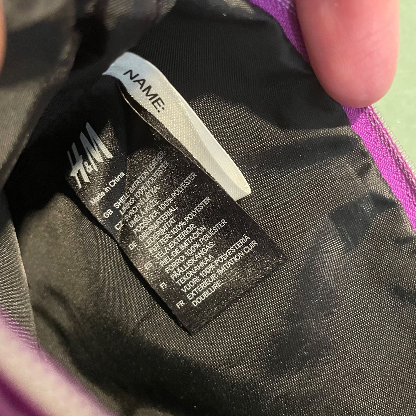 Custodie per cosmetici: Necessaire, violette, H&M – Nuovo (secondo la descrizione) da Bellach venduto da Lapislazuli_blues 4