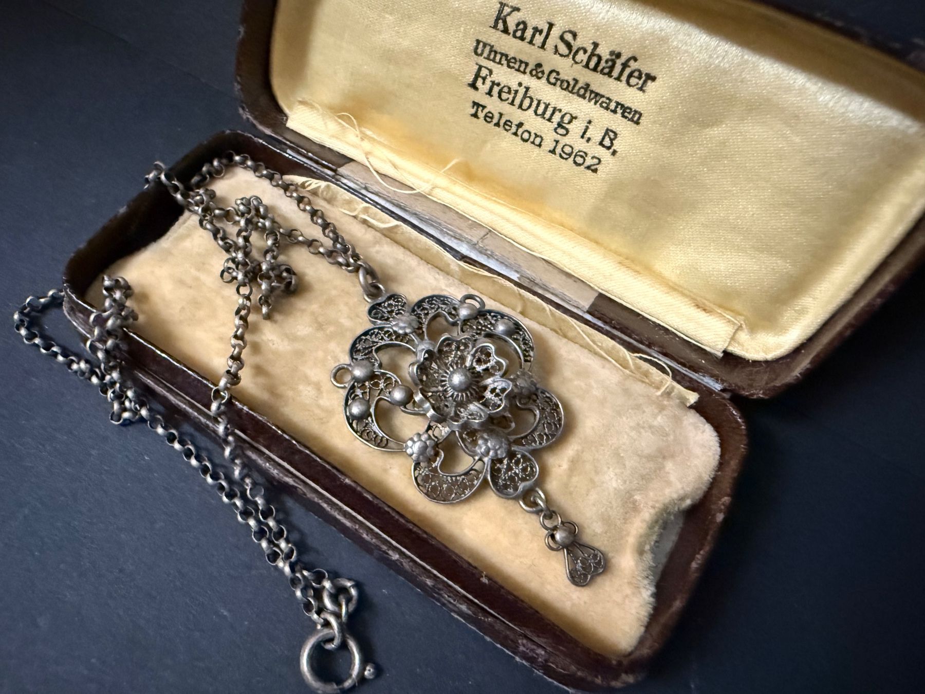 Catenine: Antike Silber Kette 800 – Usato da Spiegel b. Bern venduto da Rogger72