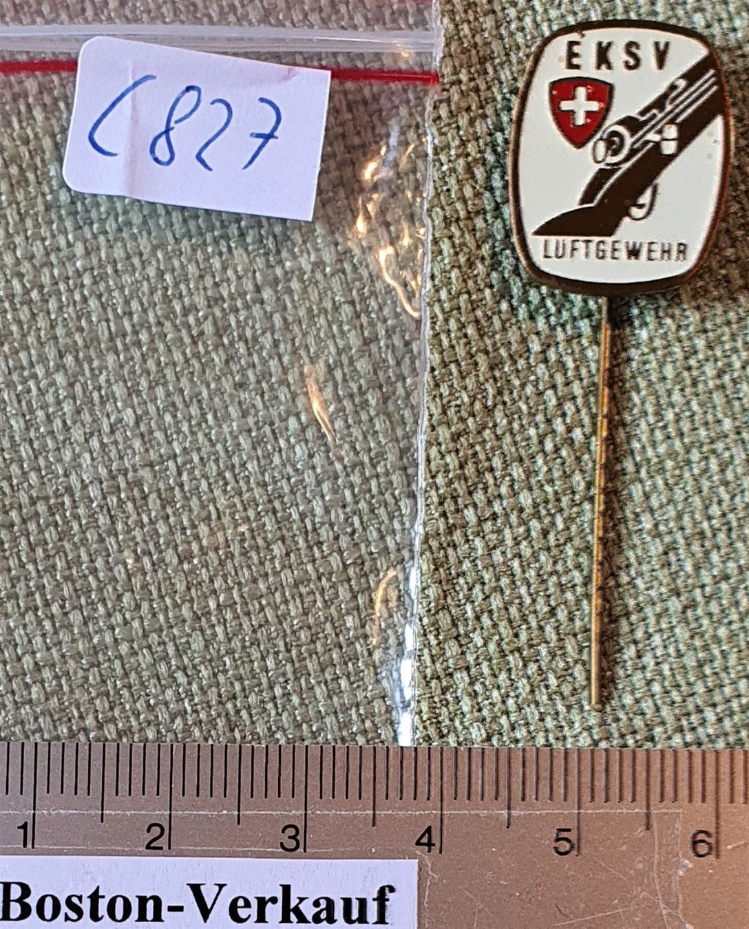 Kit di modellismo & Modellini statici: C827 - Schützen EKSV Luftgewehr Schweiz – Usato da Reinach BL venduto da Boston-Verkauf 4