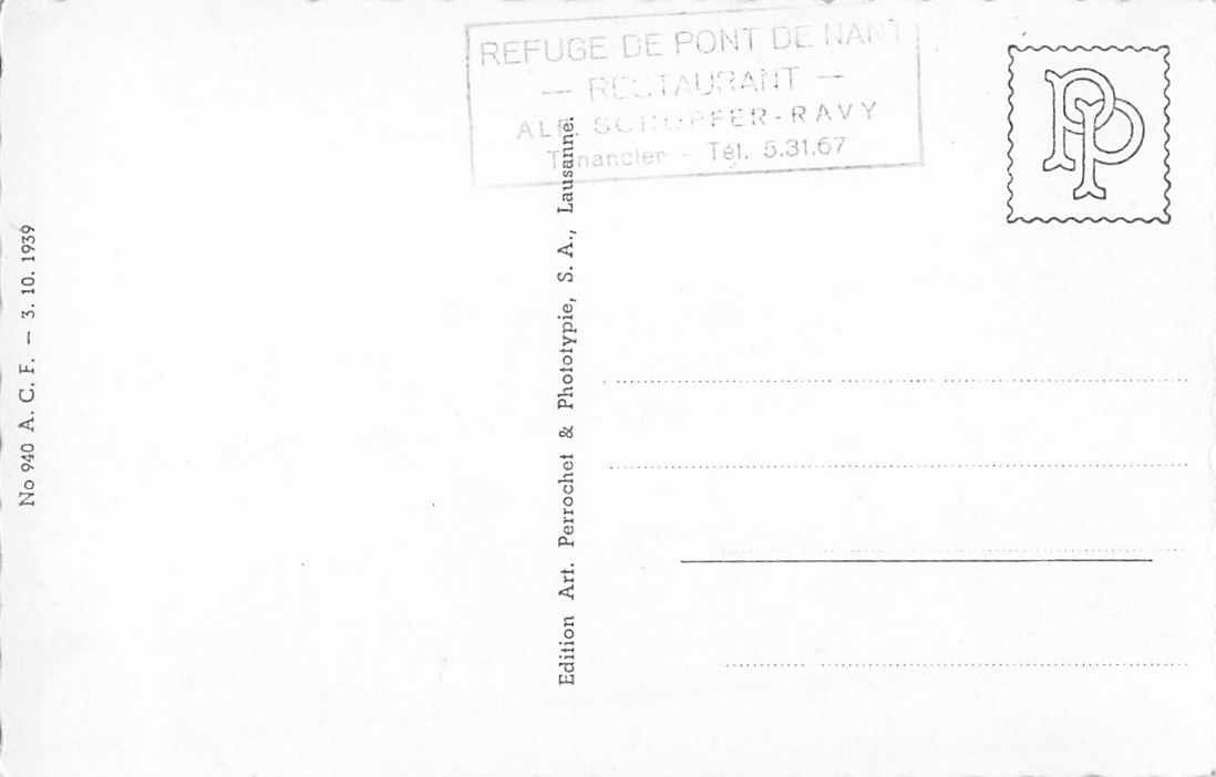 Cartoline postali: Souvenir de BOVONNAZ 1935 – Usato da Winterthur venduto da SchatzchischtliWinti 1