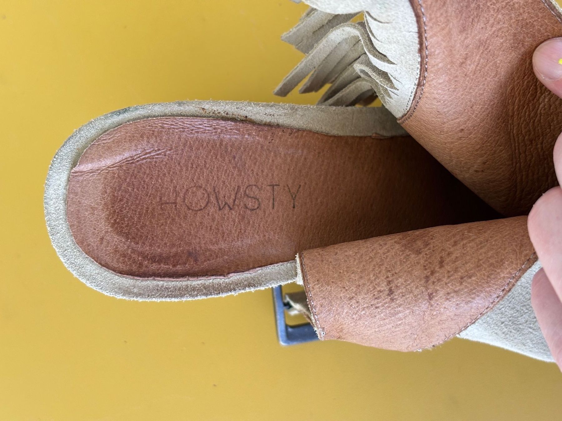 Scarpe da donna: HOWSTY Boho Pumps Wildleder – Usato da Zürich venduto da missmodernage 8