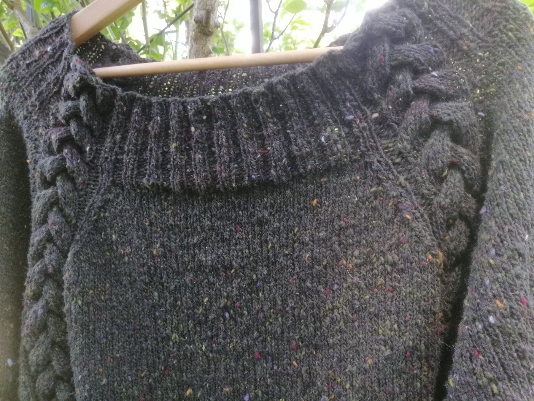 Pullover & Sweatshirts: Pulli Wintertunika "Donegal" handgestrickt   NEU – Neu (gemäss Beschreibung) aus Langenthal von Handstrick 6