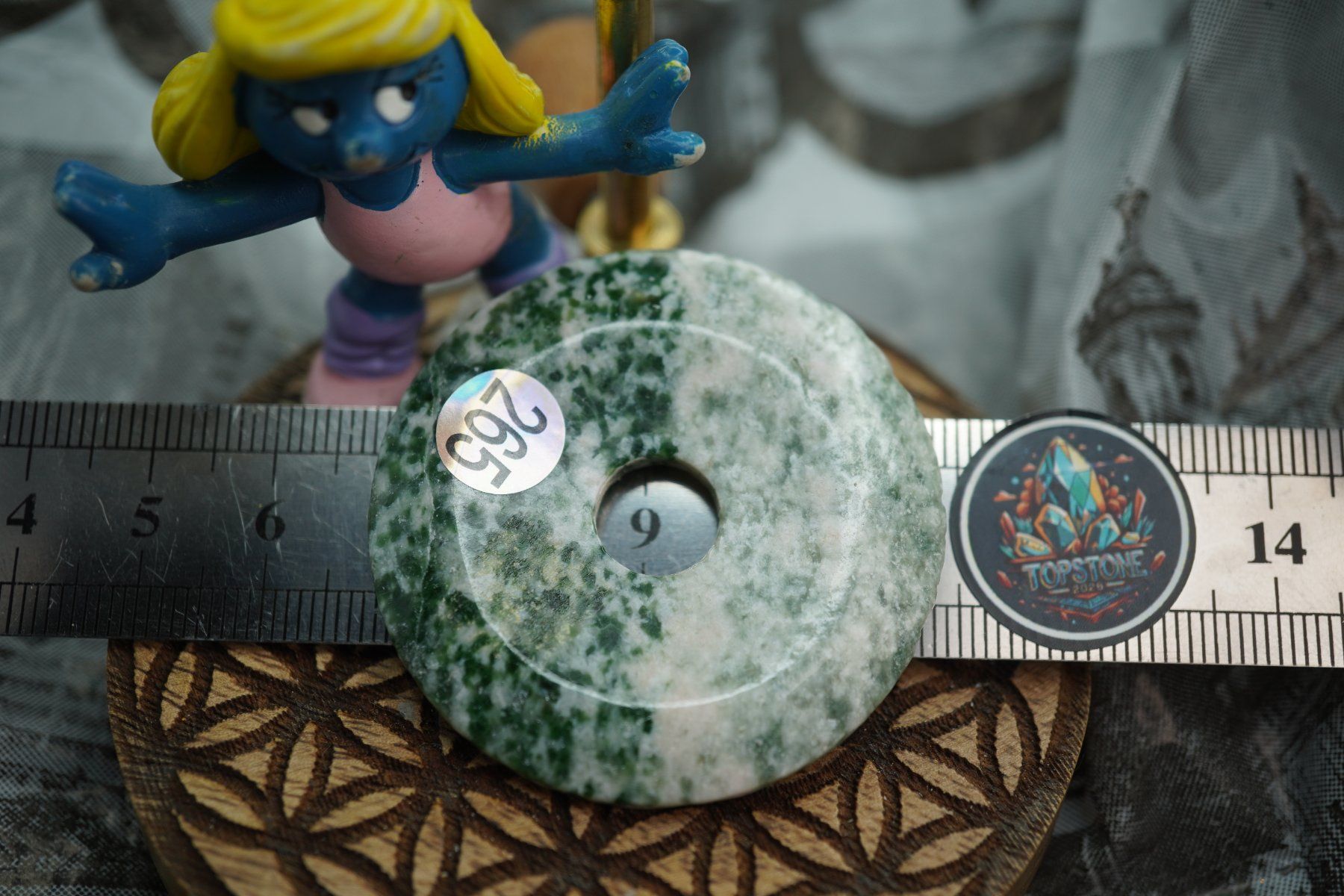 Minerali & Pietre curative: Baum Achat    Pi  Scheibe  ca45mm    ab  1.-     Räumung – Nuovo e nell'imballaggio originale da Eschenbach SG venduto da topstone 5