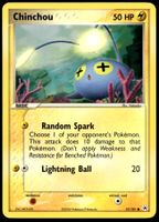 Chinchou 57/101 Pokémon EX Hidden Legends
