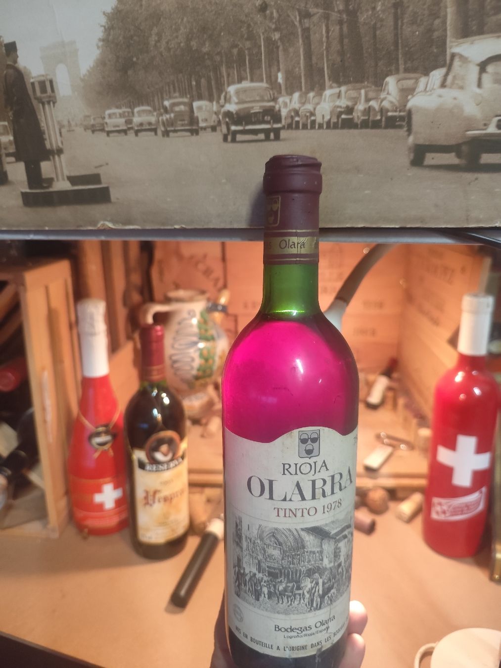 Rioja Vino: 1978 : Rioja Olarra Tinto – Nuovo (secondo la descrizione) da Büsserach venduto da Vintage-vins 4